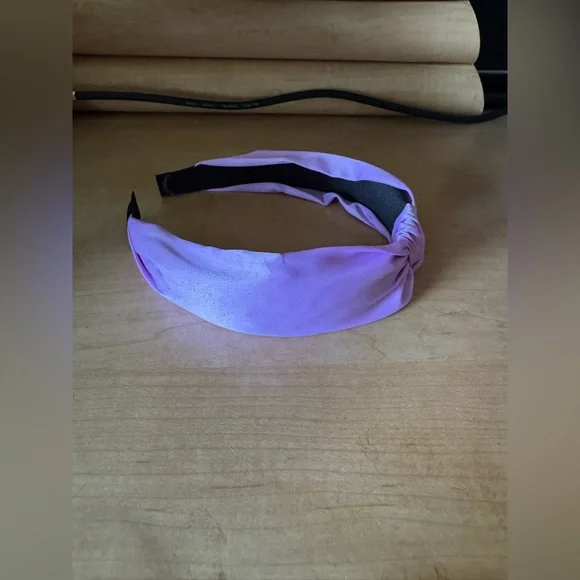 Purple headband for girls and women - Picture 3 of 3